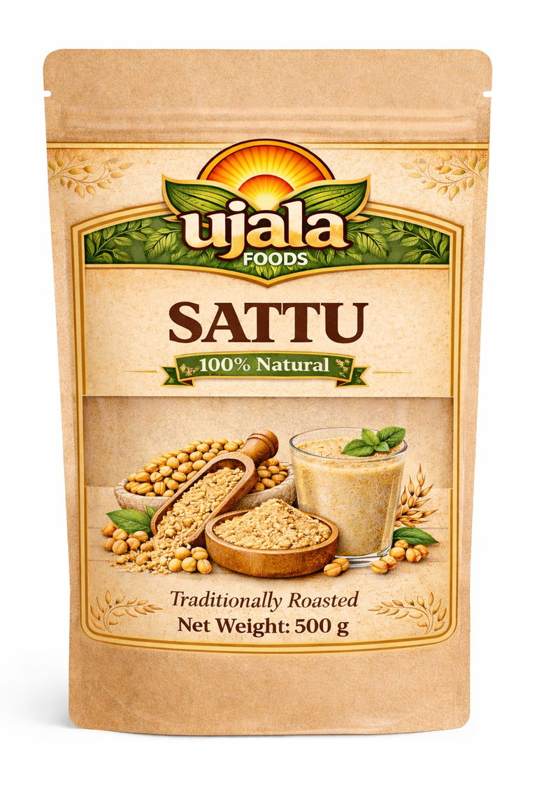 Ujala Foods Premium Sattu (500g) – Natural Protein, Energy & Daily Nutrition